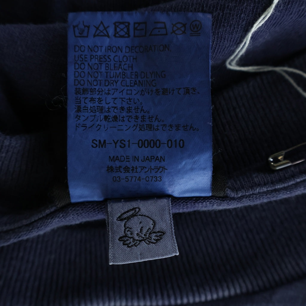 SAINT MICHAEL(セントマイケル) 24SS DEAD SAINT Tee 半袖Tシャツ カットソー ネイビー SM-YS1-0000-010