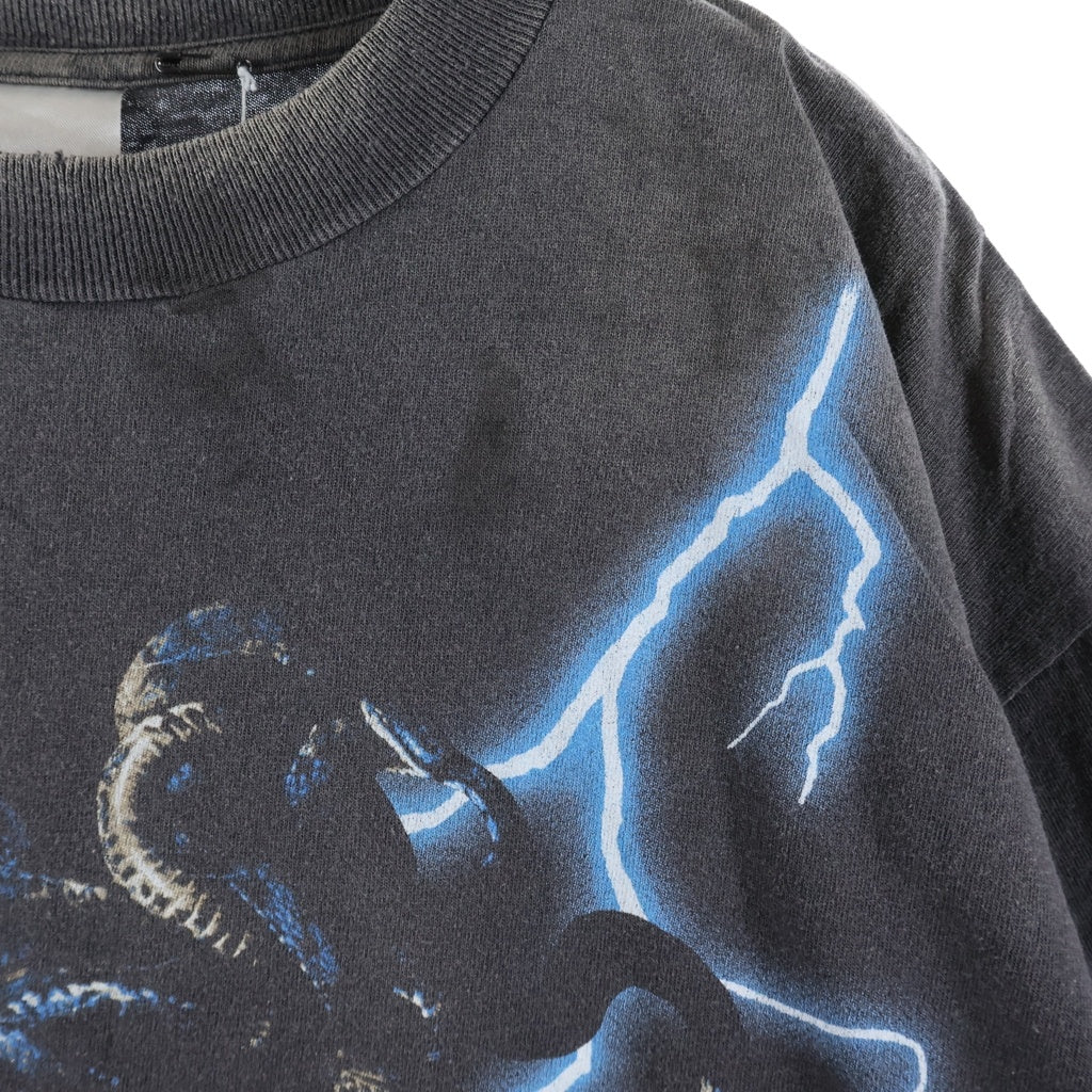SAINT MICHAEL(セントマイケル) 24AW MEDUSA Tee メデューサ 半袖Tシャツ カットソー ブラック SM-YS1-0000-002