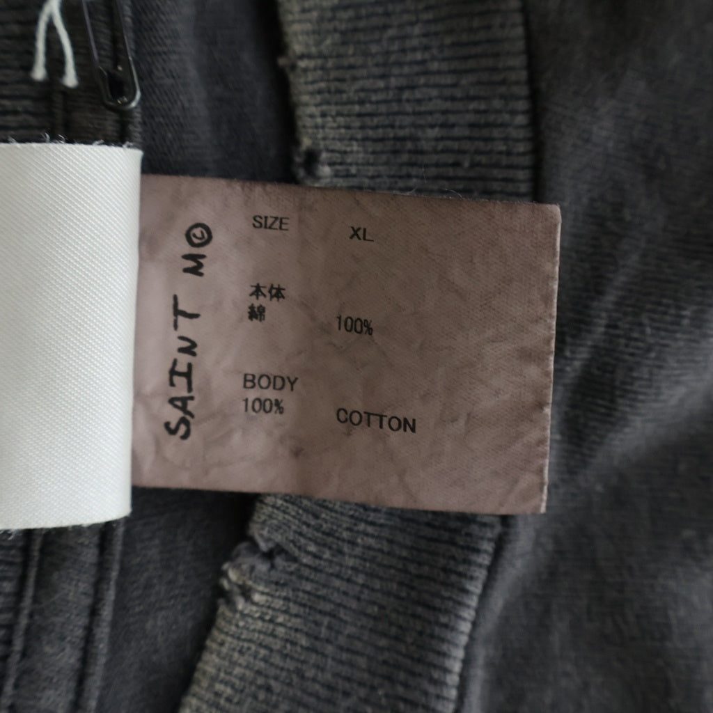 SAINT MICHAEL(セントマイケル) 24AW MEDUSA Tee メデューサ 半袖Tシャツ カットソー ブラック SM-YS1-0000-002