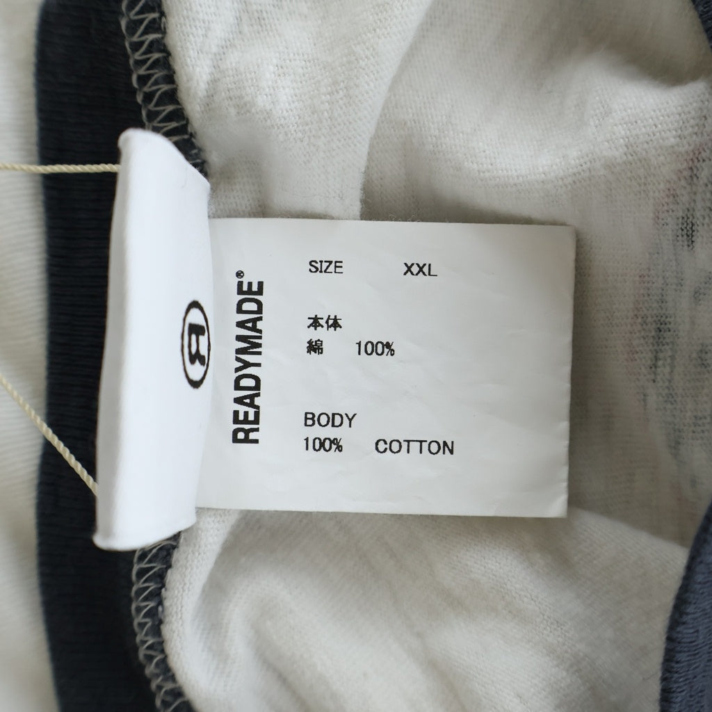READY MADE(レディメイド) 24SS RINGER Tee リンガー 半袖Tシャツ カットソー ホワイト RM-P01-0000-074