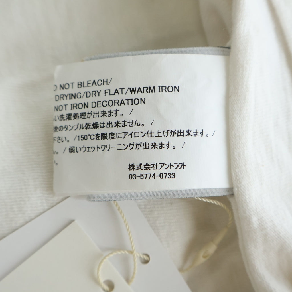 READY MADE(レディメイド) 24SS PEACE Tee ピース 半袖Tシャツ カットソー ホワイト RM-P01-0000-072