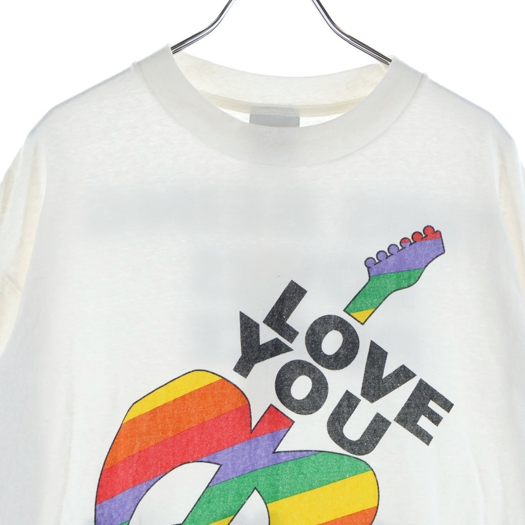 READY MADE(レディメイド) 24SS PEACE Tee ピース 半袖Tシャツ カットソー ホワイト RM-P01-0000-072