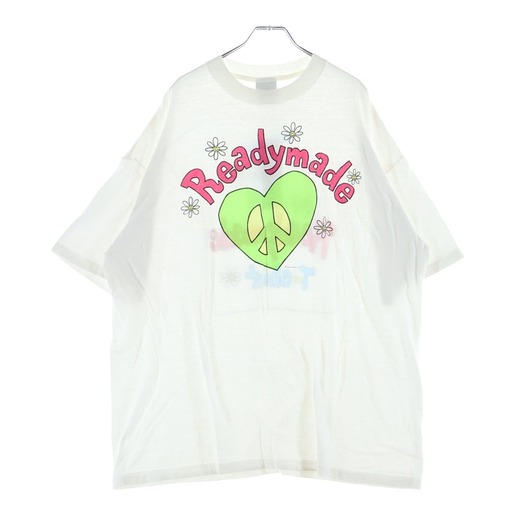 READY MADE(レディメイド) 24SS THIS IS MY Tee ディスイズマイ 半袖Tシャツ カットソー ホワイト RM-P01-0000-073