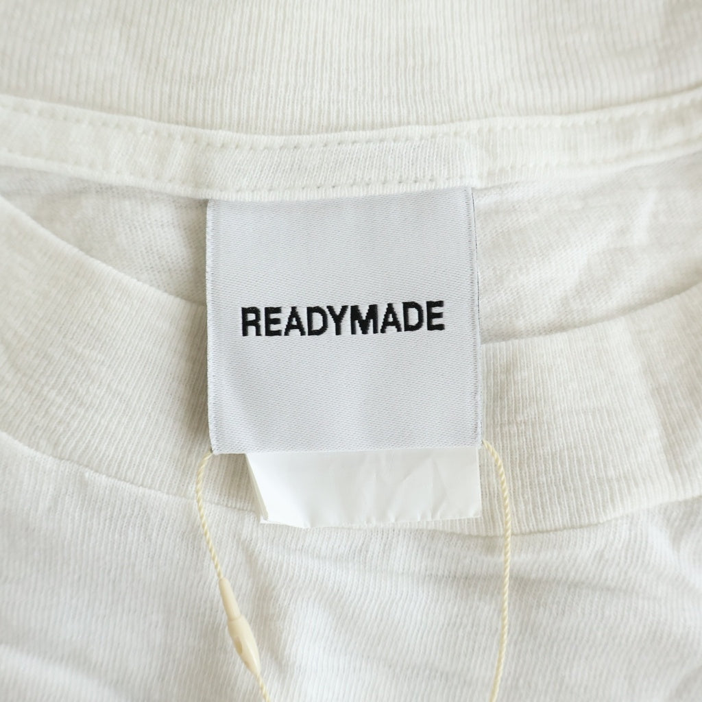 READY MADE(レディメイド) 24SS THIS IS MY Tee ディスイズマイ 半袖Tシャツ カットソー ホワイト RM-P01-0000-073