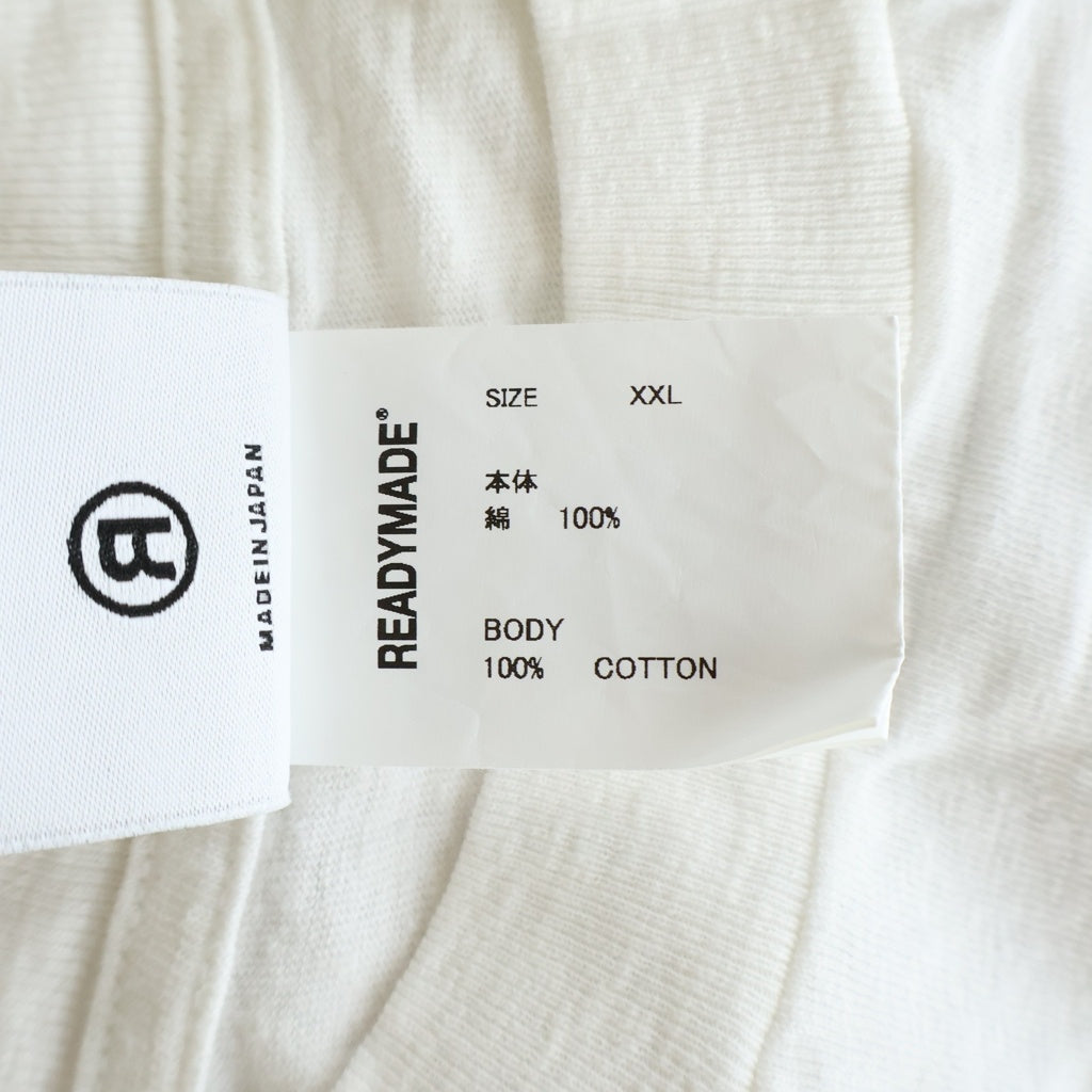 READY MADE(レディメイド) 24SS THIS IS MY Tee ディスイズマイ 半袖Tシャツ カットソー ホワイト RM-P01-0000-073