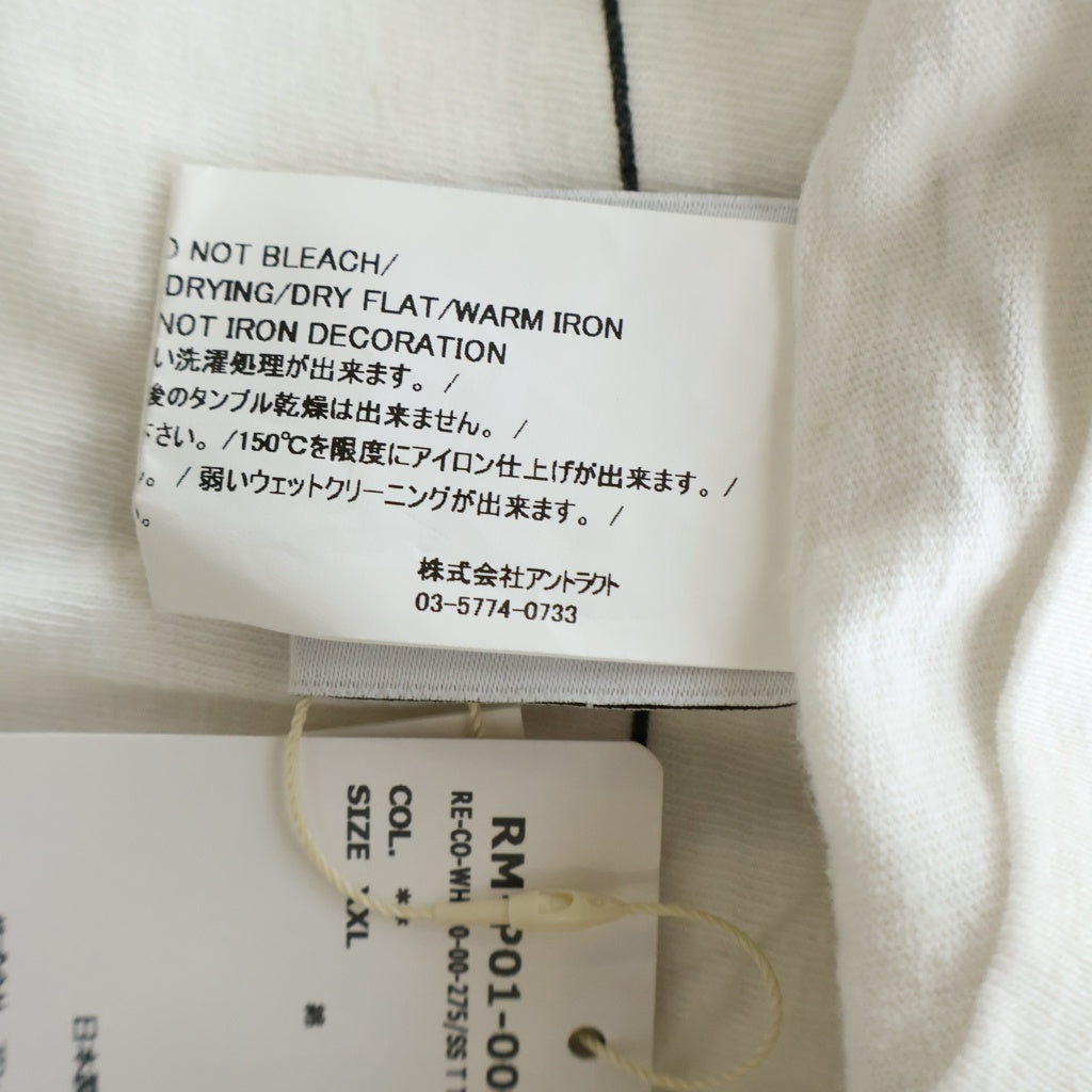 READY MADE(レディメイド) 24SS THIS IS MY Tee ディスイズマイ 半袖Tシャツ カットソー ホワイト RM-P01-0000-073