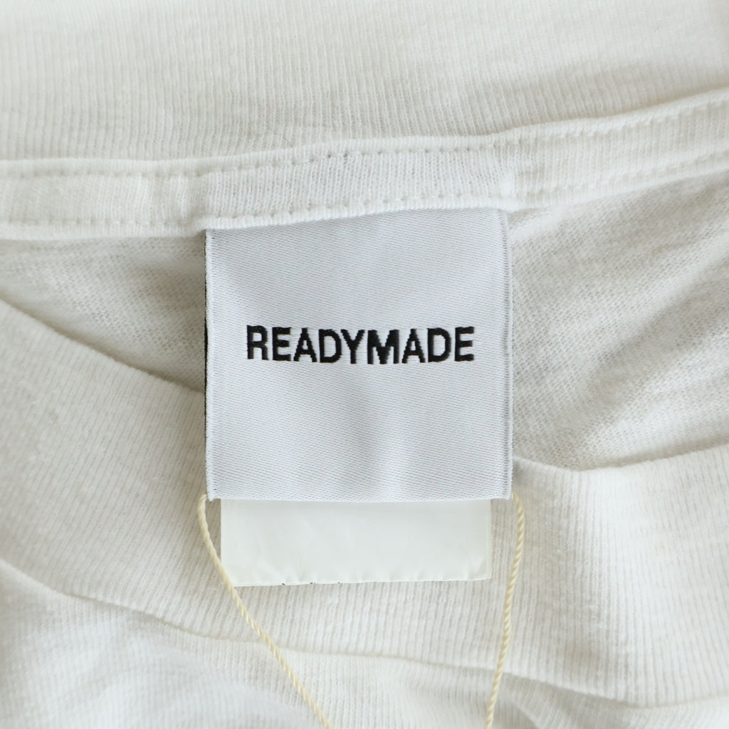 READY MADE(レディメイド) 24SS THIS IS MY Tee ディスイズマイ 半袖Tシャツ カットソー ホワイト RM-P01-0000-073