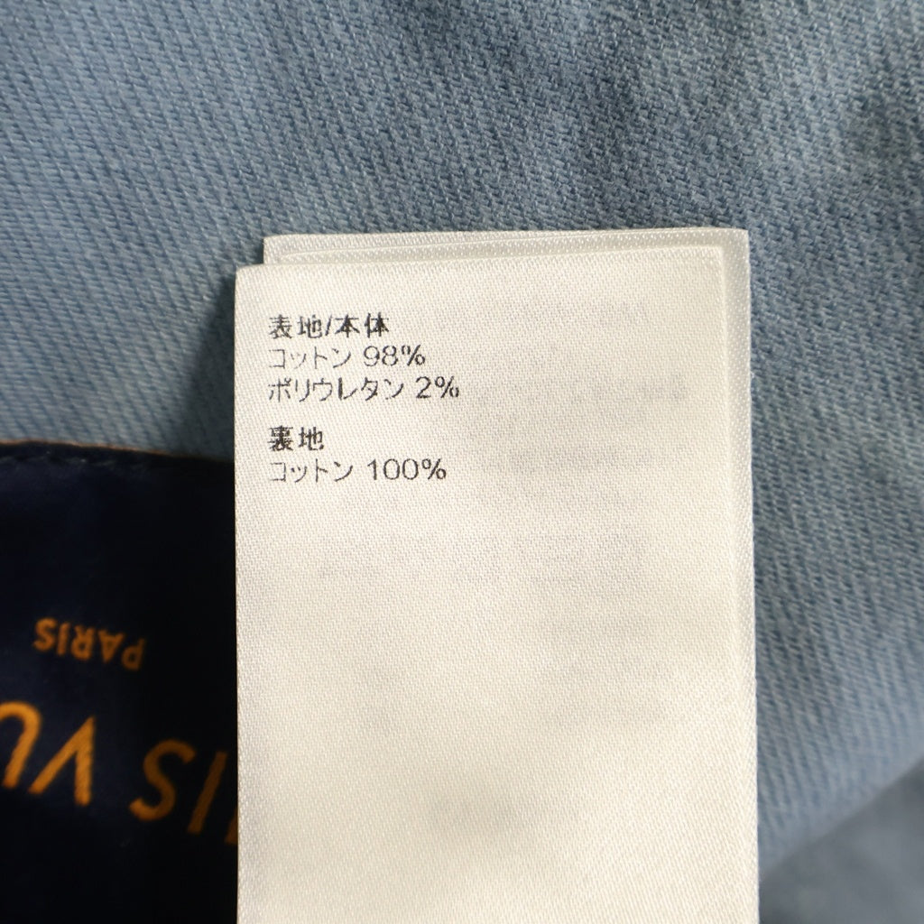 LOUIS VUITTON(ルイヴィトン) 22AW ヴァージル期 LV DNA Leaf Denim Jacket リーフ デニム トラッカージャケット ブルー RM222Q NF1 HNA59W