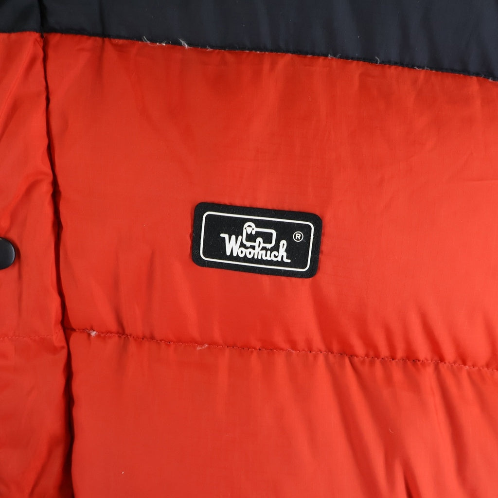 WOOLRICH(ウールリッチ) Logo Down Jacket ロゴ ダウンジャケット レッド