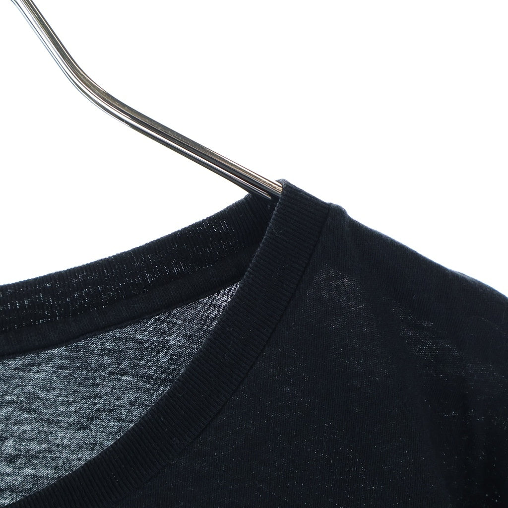 SAINT LAURENT PARIS(サンローランパリ) 16AW エディ期 Palladium Star Logo Tee パラディウムスター ロゴ プリント 半袖Tシャツ カットソー ブラック 443420 YB1BH