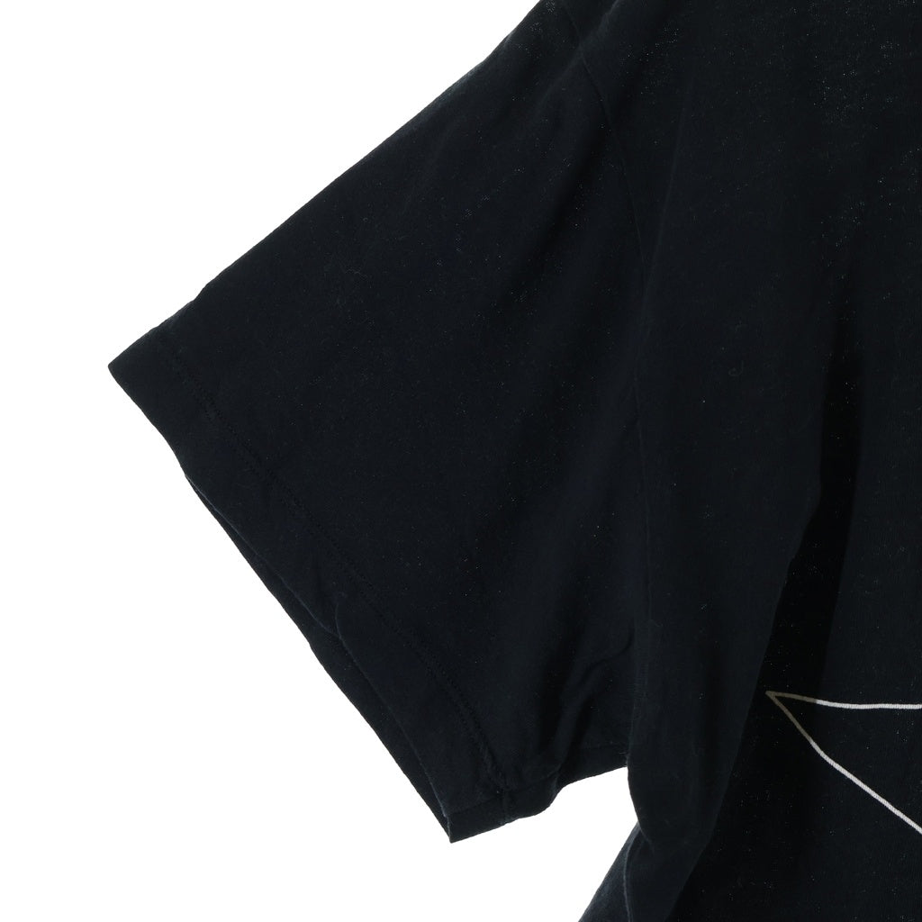SAINT LAURENT PARIS(サンローランパリ) 16AW エディ期 Palladium Star Logo Tee パラディウムスター ロゴ プリント 半袖Tシャツ カットソー ブラック 443420 YB1BH