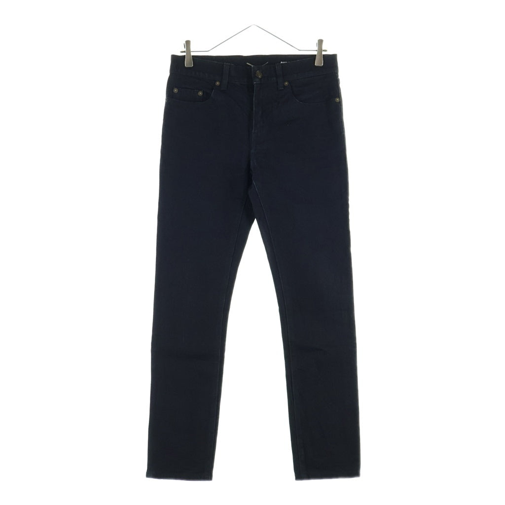SAINT LAURENT PARIS(サンローランパリ) 17SS D02 M/SK-LW ローライズ スキニー デニム パンツ ブラック 525173 YG869