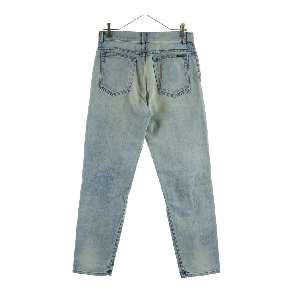 SAINT LAURENT PARIS(サンローランパリ) 21AW ウォッシュ加工 デニム パンツ インディゴ 644678 Y372Z