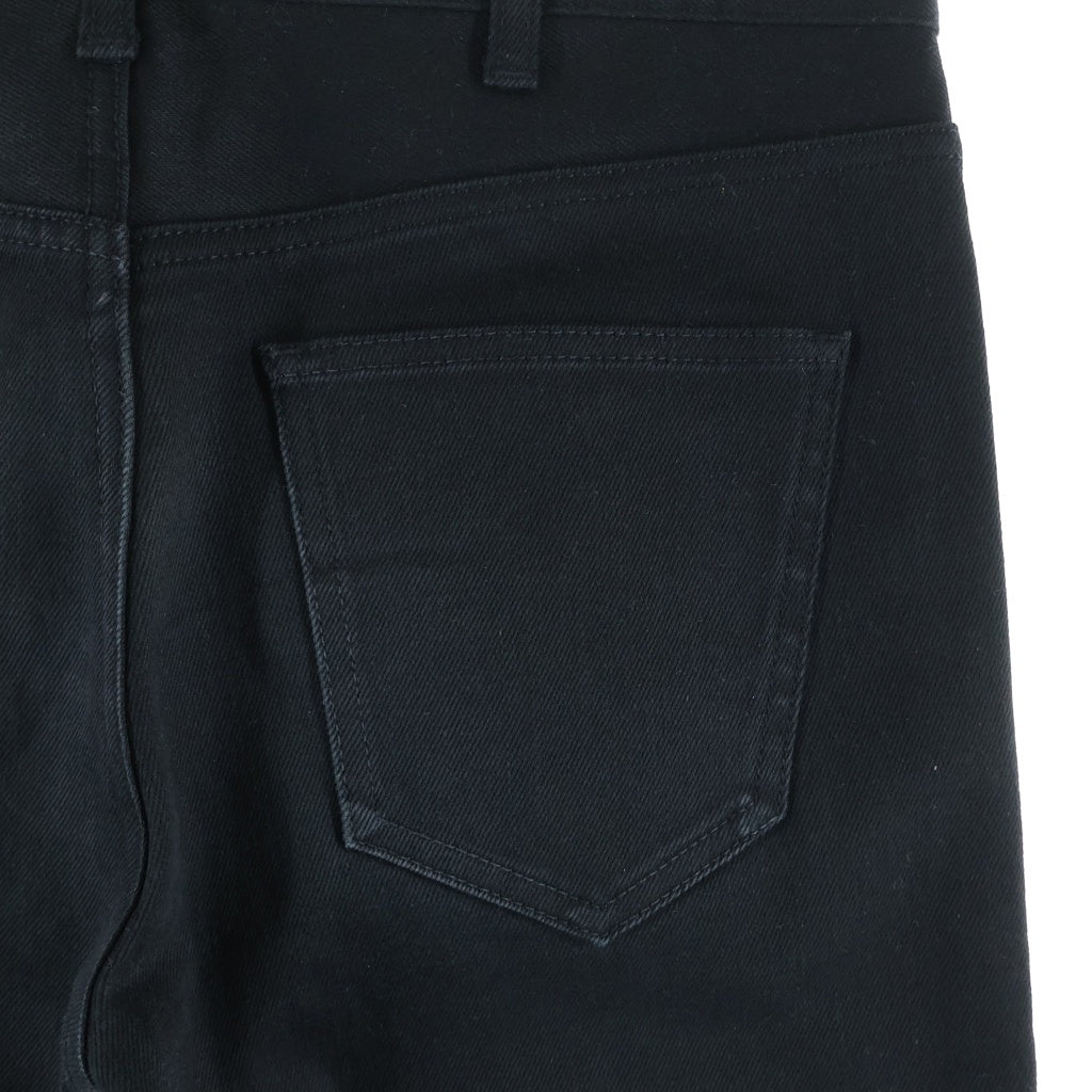 CELINE(セリーヌ) 19AW エディ期 M-SK-003 ストレッチ スリム スキニー デニム パンツ ブラック N020 786D 38NJ