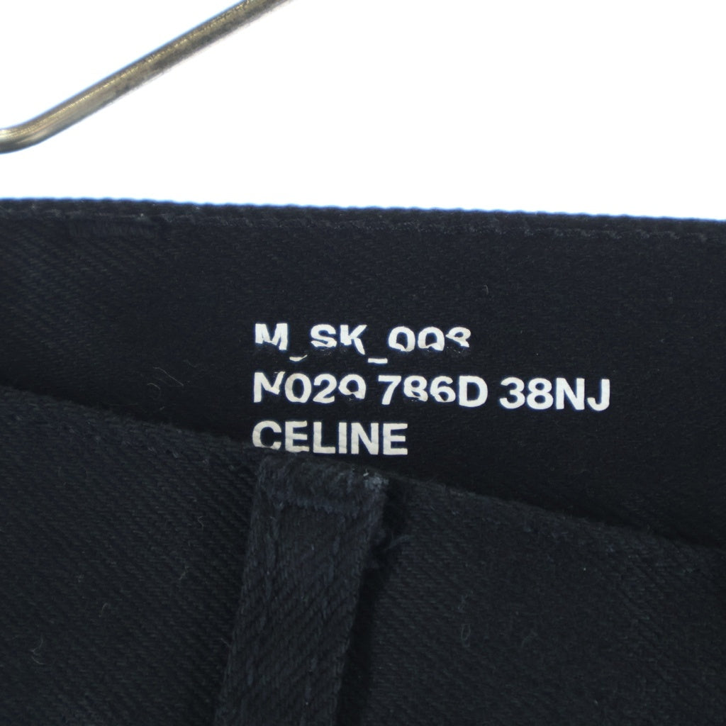 CELINE(セリーヌ) 19AW エディ期 M-SK-003 ストレッチ スリム スキニー デニム パンツ ブラック N020 786D 38NJ