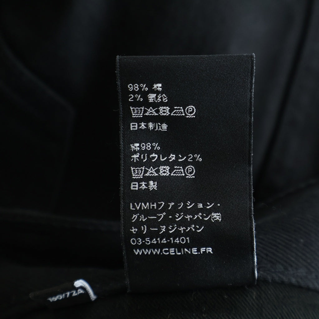 CELINE(セリーヌ) 19AW エディ期 M-SK-003 ストレッチ スリム スキニー デニム パンツ ブラック N020 786D 38NJ