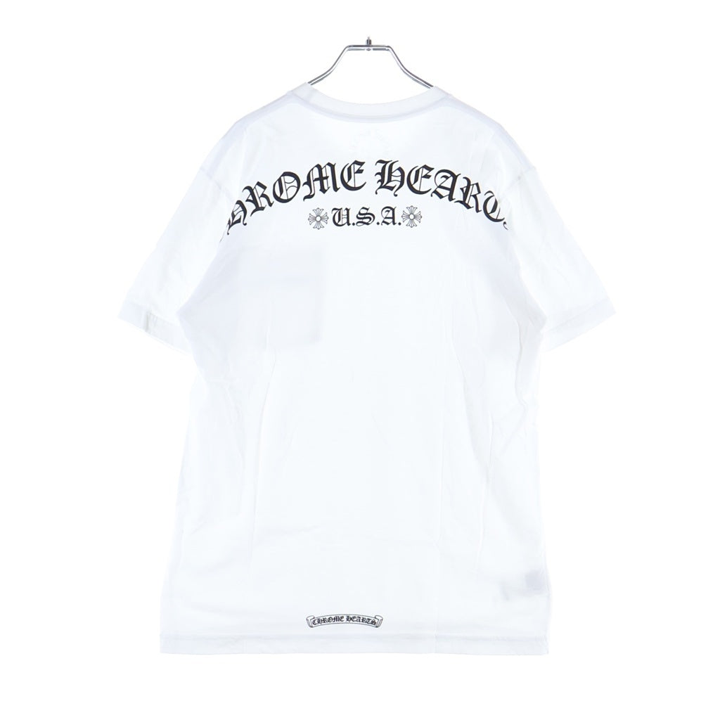 CHROME HEARTS(クロムハーツ) CH T-SHIRT バックアーチロゴ 半袖Tシャツ ホワイト