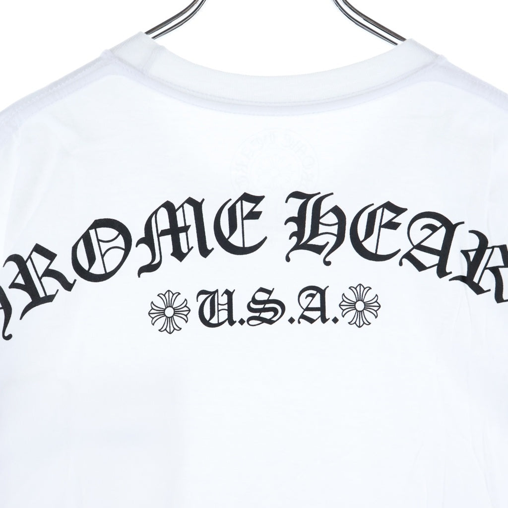 CHROME HEARTS(クロムハーツ) CH T-SHIRT バックアーチロゴ 半袖Tシャツ ホワイト