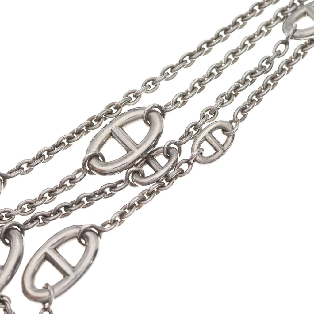 HERMES(エルメス) Chaine d'Ancre Farandole 120 シェーヌダンクル ファランドール ネックレス シルバー