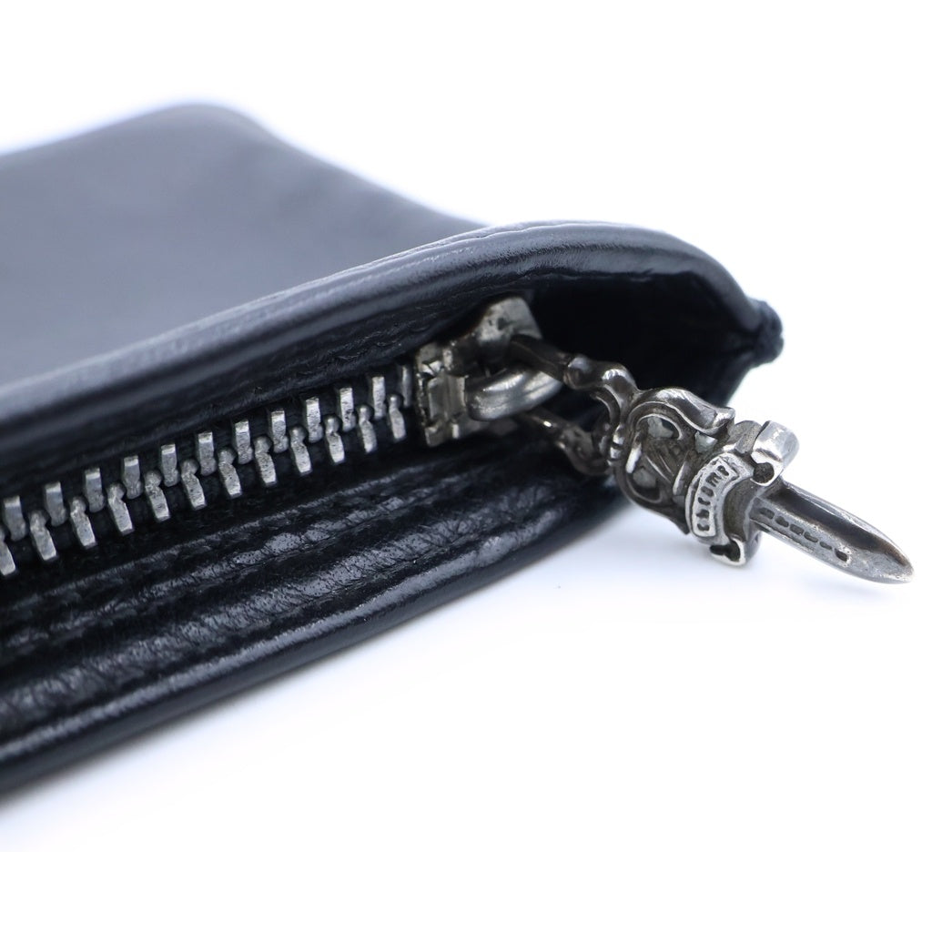 CHROME HEARTS(クロムハーツ) ZPR CHNG PURSE2 チェンジパース #2ダガージップコインケース ブラック