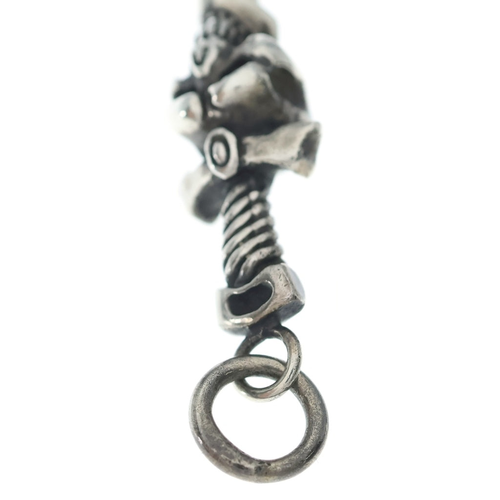 CRAZY PIG(クレイジーピッグ) SKULL & DAGGER AMULET PENDANT スカル&ダガー アミュレット ペンダント シルバー