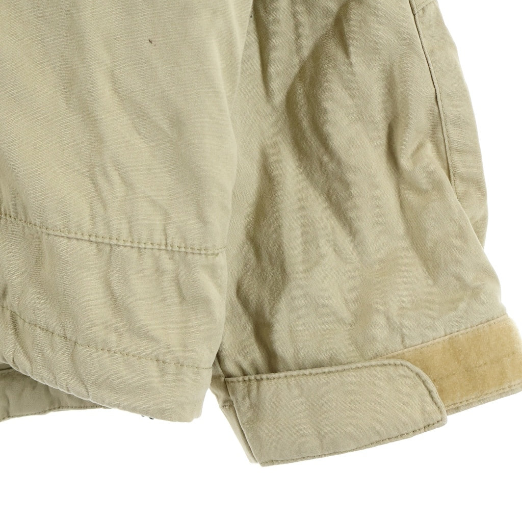STUSSY(ステューシー) 00S OLD Technical Cotton Jacket テクニカル マルチポケット フーデッドジャケット ベージュ