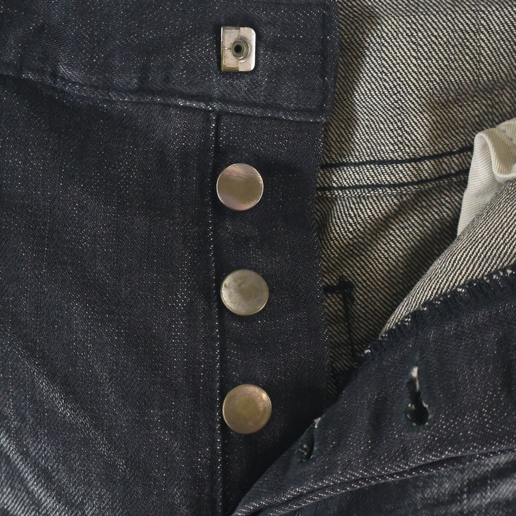Dior HOMME(ディオールオム) 03AW Archive LUSTER期 エディ期 Claw Mark Denim Pants 爪痕 デニム パンツ ブラック