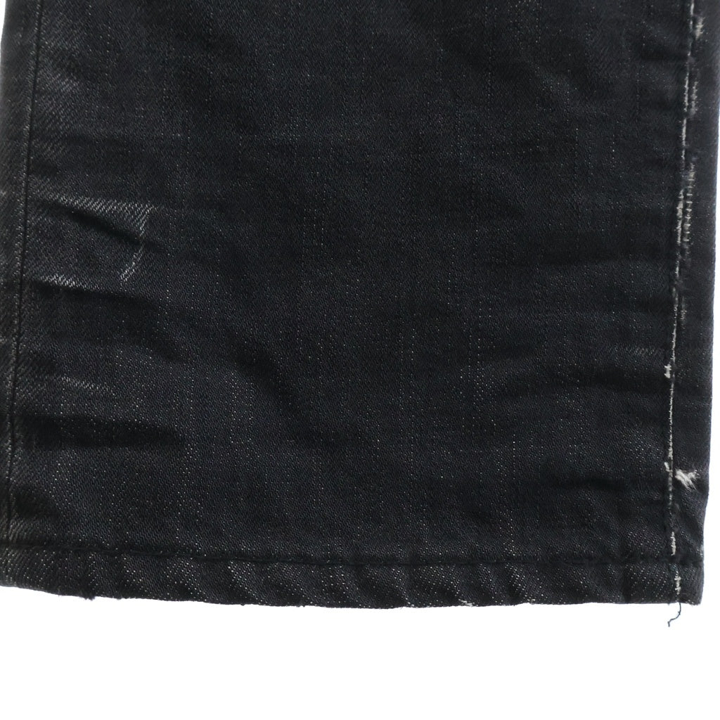 Dior HOMME(ディオールオム) 03AW Archive LUSTER期 エディ期 Claw Mark Denim Pants 爪痕 デニム パンツ ブラック