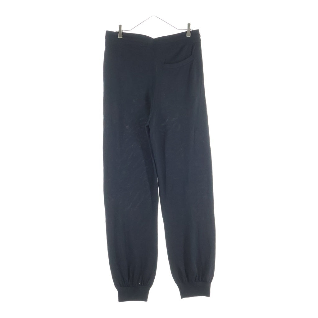 LOUIS VUITTON(ルイヴィトン) 23SS ×KUSAMA YAYOI Logo Knit Pant 草間彌生 ロゴ ニットパンツ ブラック RM231H X14 HON37W