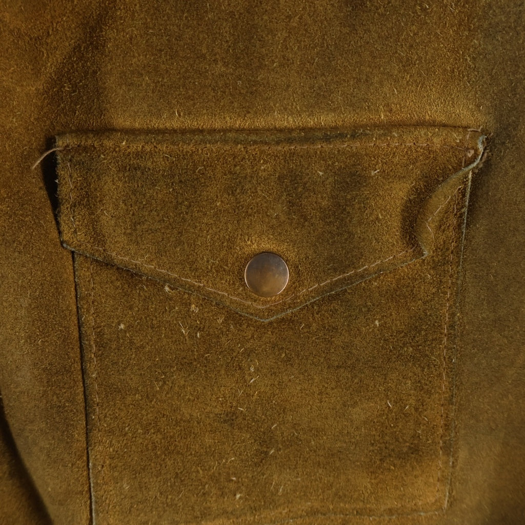 VINTAGE(ヴィンテージ) jo-o-kay (ジョーオーケー) 60s Suede Vest スエード ベスト ブラウン