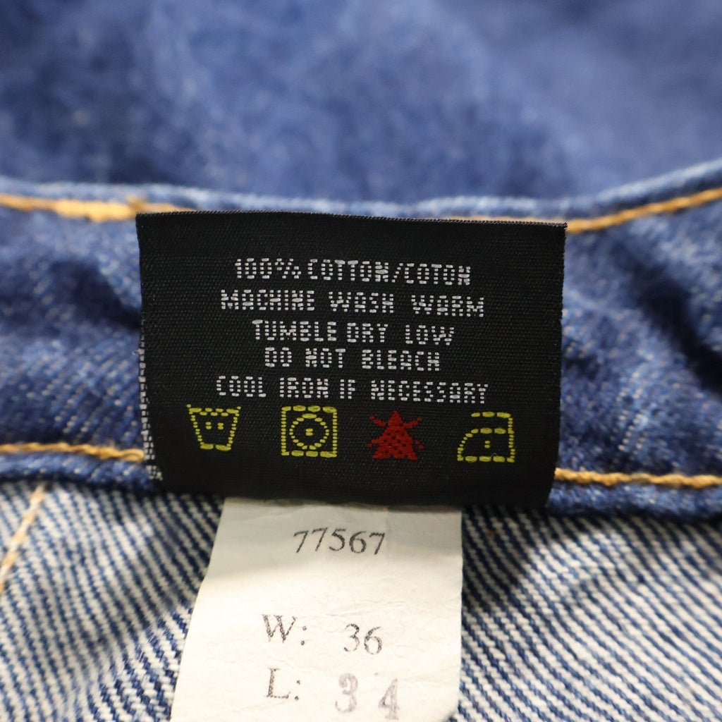 PRISON BLUES (プリズンブルース) Double Knee Denim Pants ダブルニー デニム パンツ インディゴ