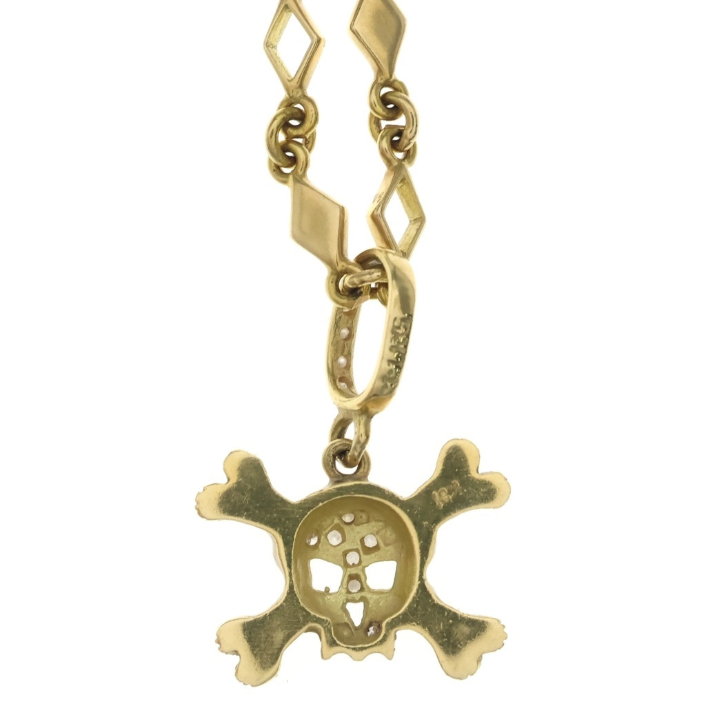 Loree Rodkin(ローリーロドキン) 18K Scull Necklace スカル ネックレス ゴールド