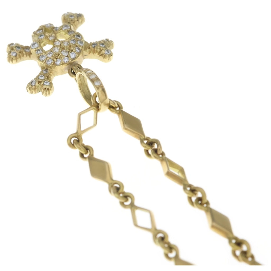 Loree Rodkin(ローリーロドキン) 18K Scull Necklace スカル ネックレス ゴールド