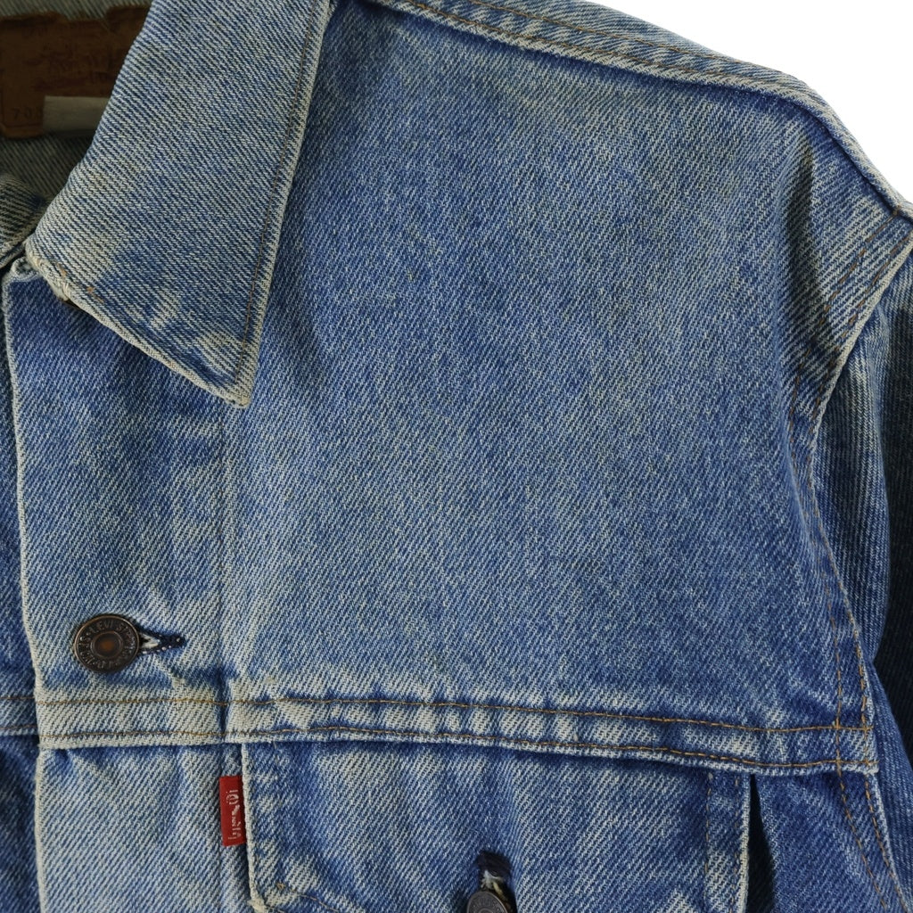 Levi's(リーバイス) 70s VINTAGE 70505 4TH スモールe ボタン裏I デニム ジャケット インディゴ