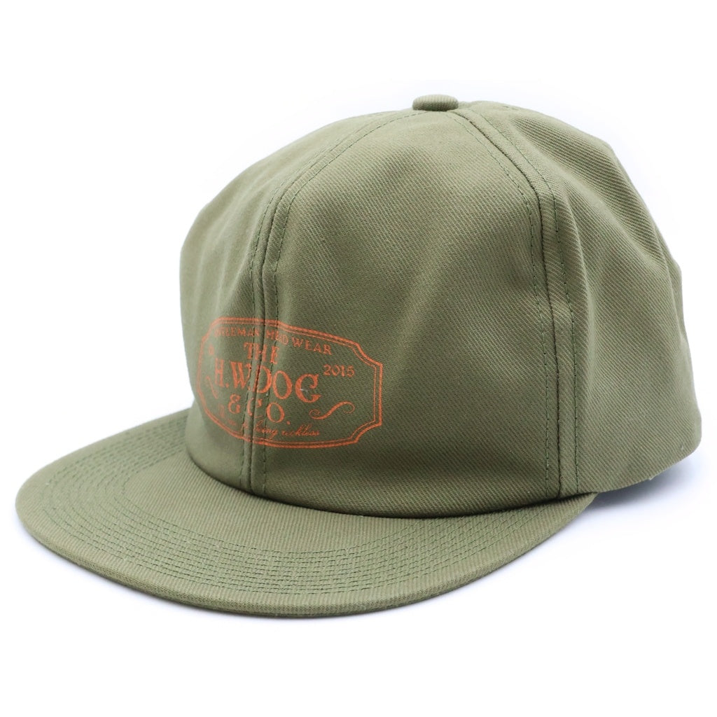 THE H.W.DOG&CO(ドッグアンドコー) TRUCKER CAP トラッカーキャップ 帽子 カーキ D-00004