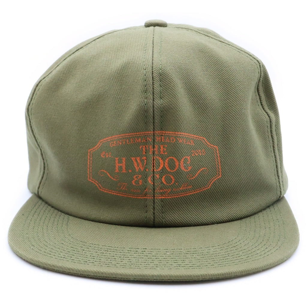 THE H.W.DOG&CO(ドッグアンドコー) TRUCKER CAP トラッカーキャップ 帽子 カーキ D-00004
