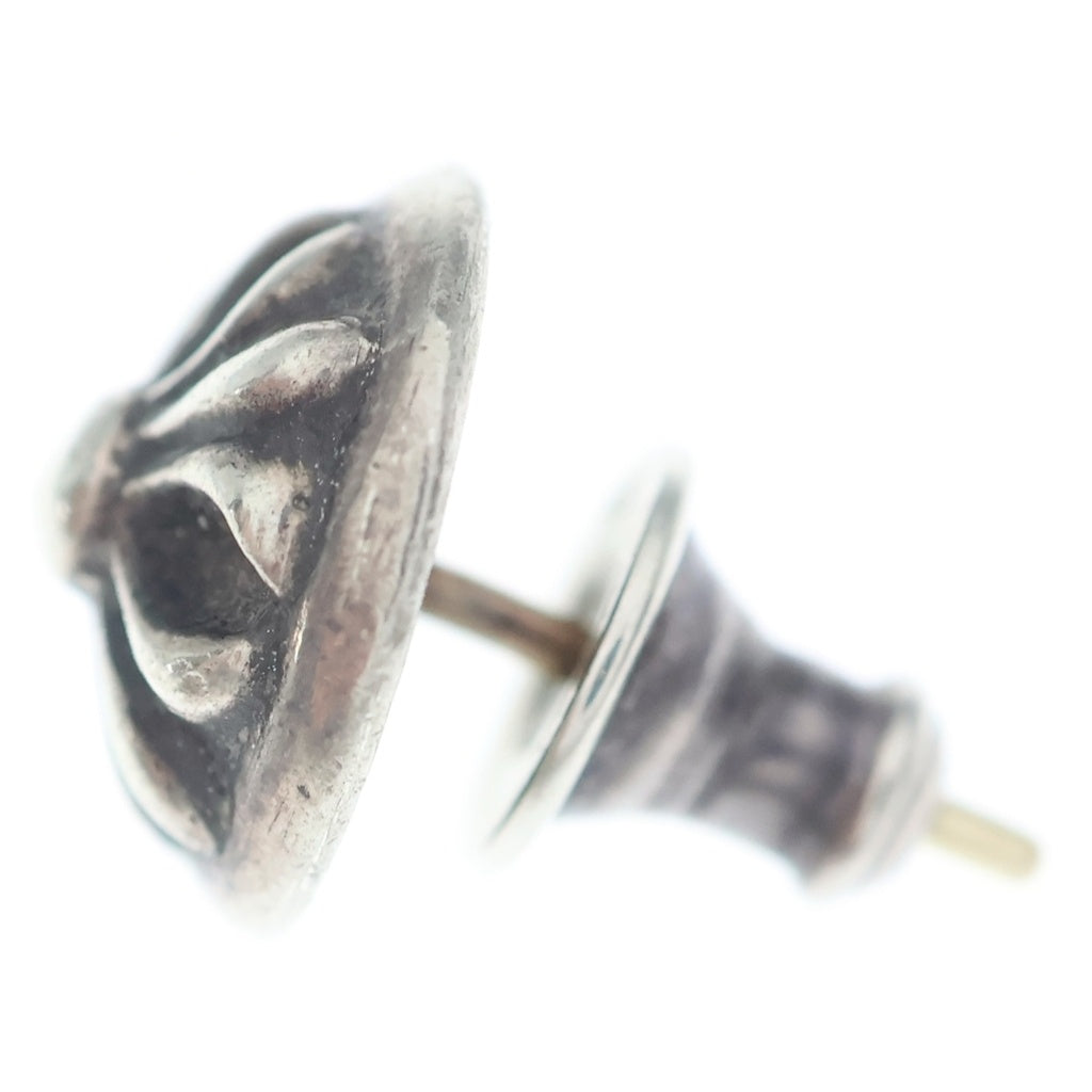 CHROME HEARTS(クロムハーツ) STUD CRSBLL クロスボールスタッドピアス シルバー BCA110