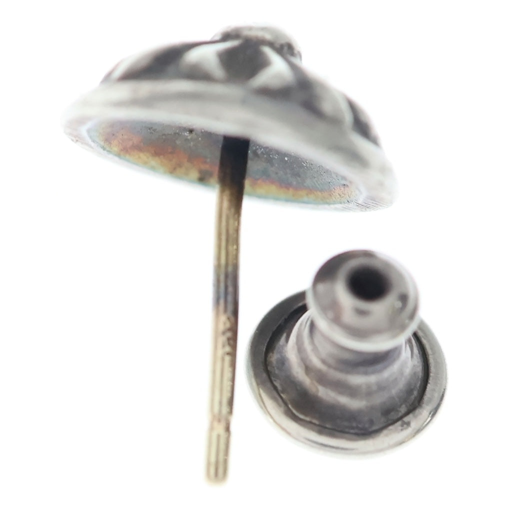 CHROME HEARTS(クロムハーツ) STUD CRSBLL クロスボールスタッドピアス シルバー BCA110