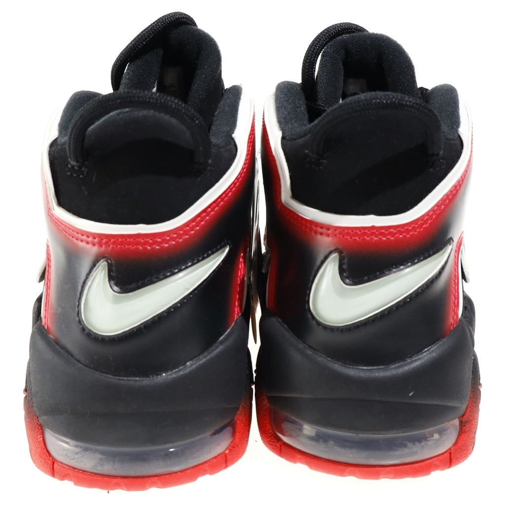 NIKE(ナイキ) AIR MORE UPTEMPO LASER CRIMSON エアモアアップテンポ レーザークリムゾン ミッドスニーカー US10/28cm ブラック/レッド CJ6129-001