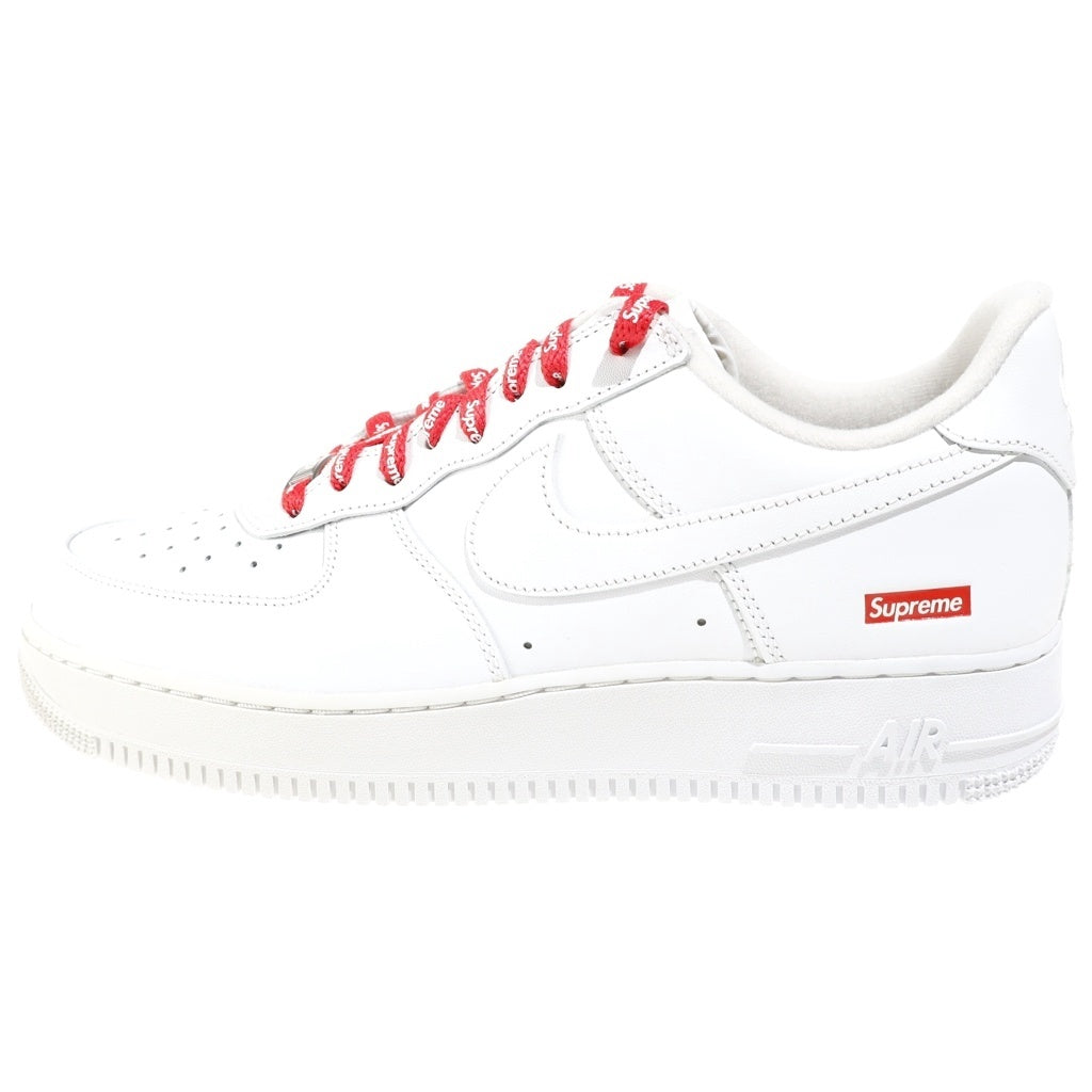 NIKE(ナイキ) ×SUPREME AIR FORCE 1 LOW シュプリーム エアフォース ミッドカットスニーカー ホワイト US10/28cm CU9225-100