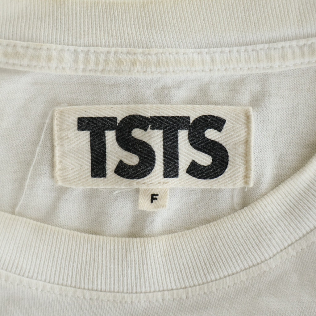 TSTS(ティーエスティーエス) Reversible Graphic Print Tee リバーシブル グラフィックプリント 半袖Tシャツ カットソー ホワイト サイズM