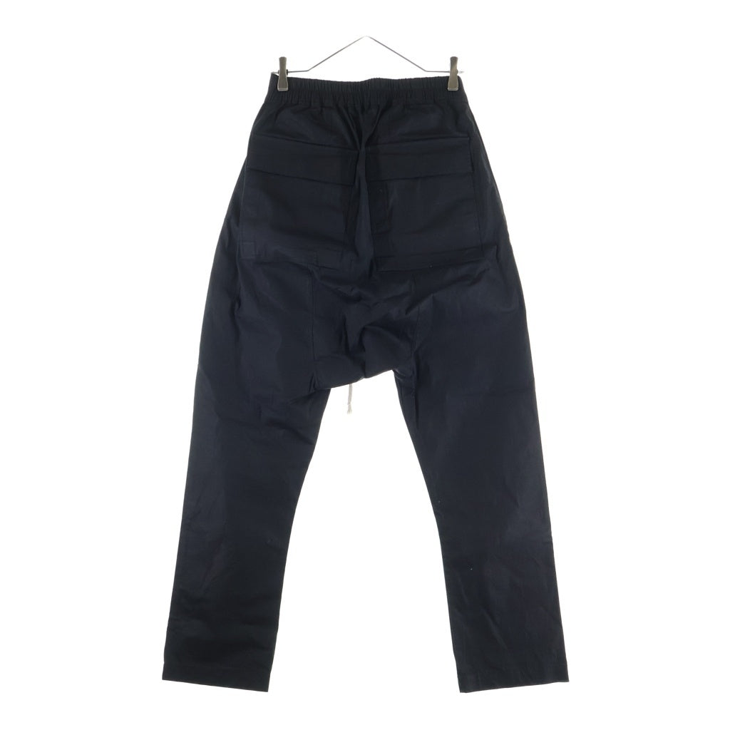 Rick Owens(リックオウエンス) 19SS DRAWSTRING LONG ドローストリング サルエルパンツ ブラック RU19S2380-TE