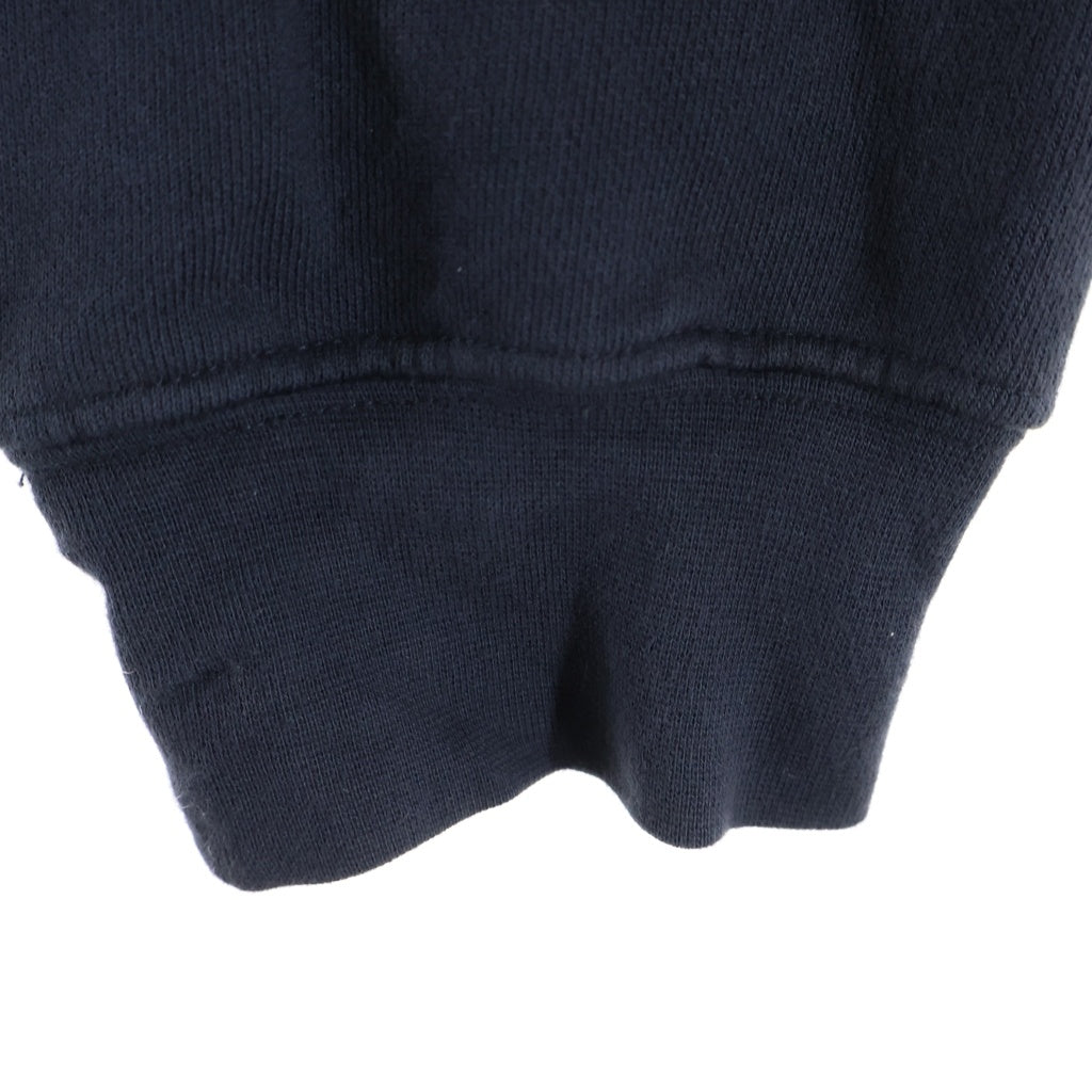 NO BRAND(ノーブランド) ECKHAUS LATTA HOODIE/PORCUPNE エコーズラッタ チェックデザイン プルオーバーパーカー フーディー ネイビー