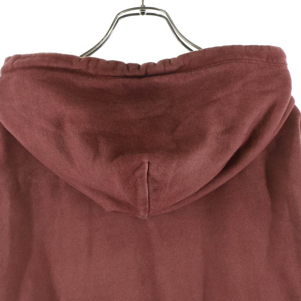 NO BRAND(ノーブランド) ECKHAUS LATTA エコーズラッタ 切替デザイン プルオーバーパーカー フーディー ブラウン/ベージュ