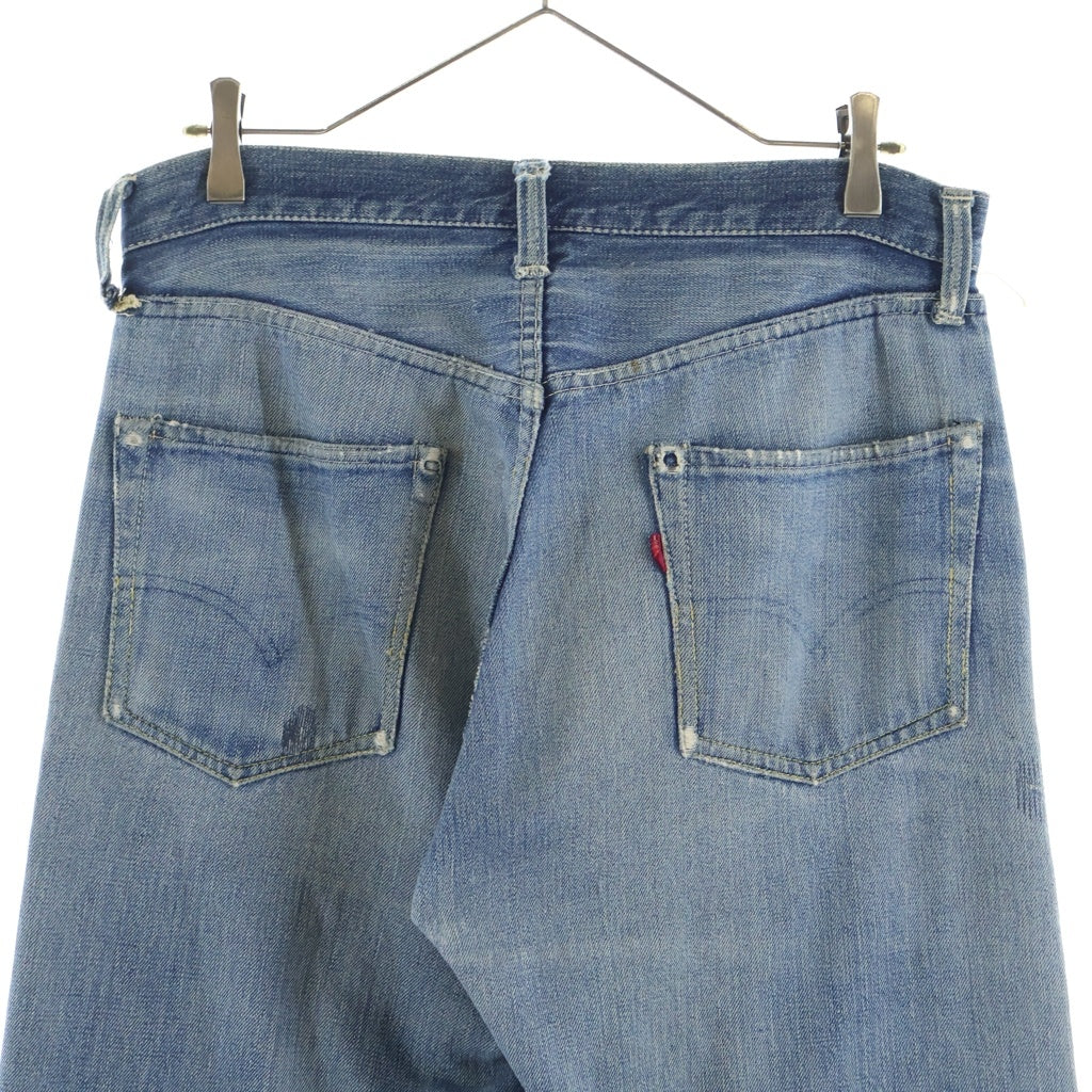 Levi's(リーバイス) 40-50s VINTAGE 501XX 47MODEL ヴィンテージ 片面BIG E ボタン裏刻印無 センターセット ボタンフライ デニムパンツ インディゴ