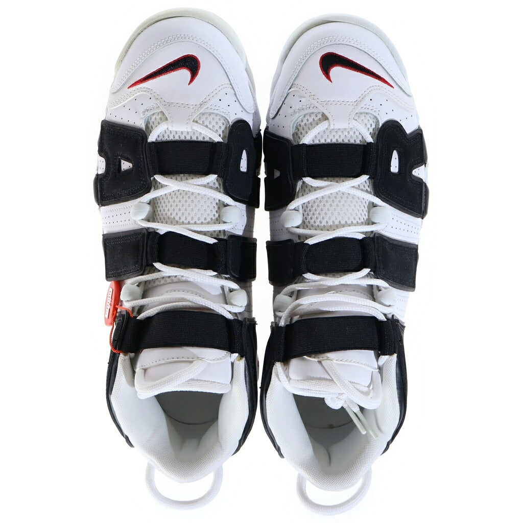 NIKE(ナイキ) AIR MORE UPTEMPO (2020) エアモアアップテンポ ミッドカットスニーカー ホワイト/ブラック US10/28cm 414962-105