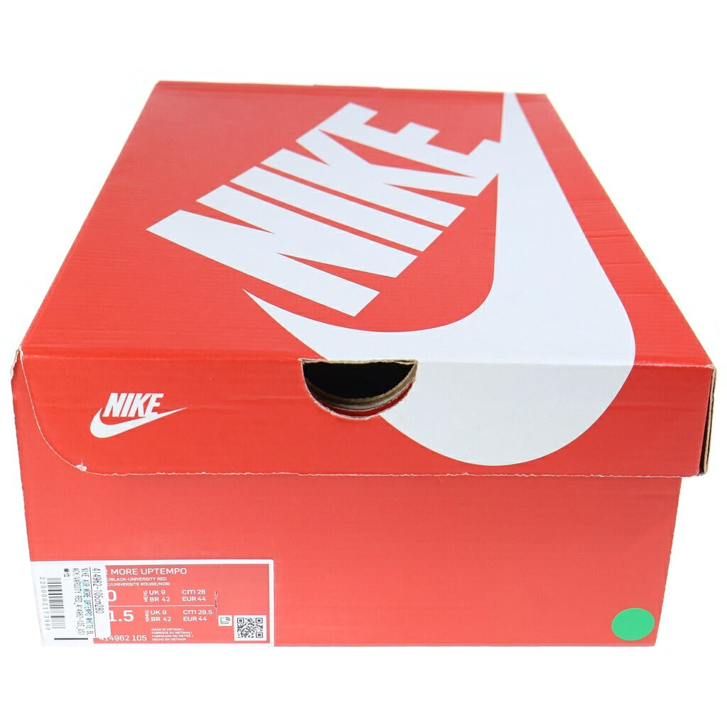NIKE(ナイキ) AIR MORE UPTEMPO (2020) エアモアアップテンポ ミッドカットスニーカー ホワイト/ブラック US10/28cm 414962-105