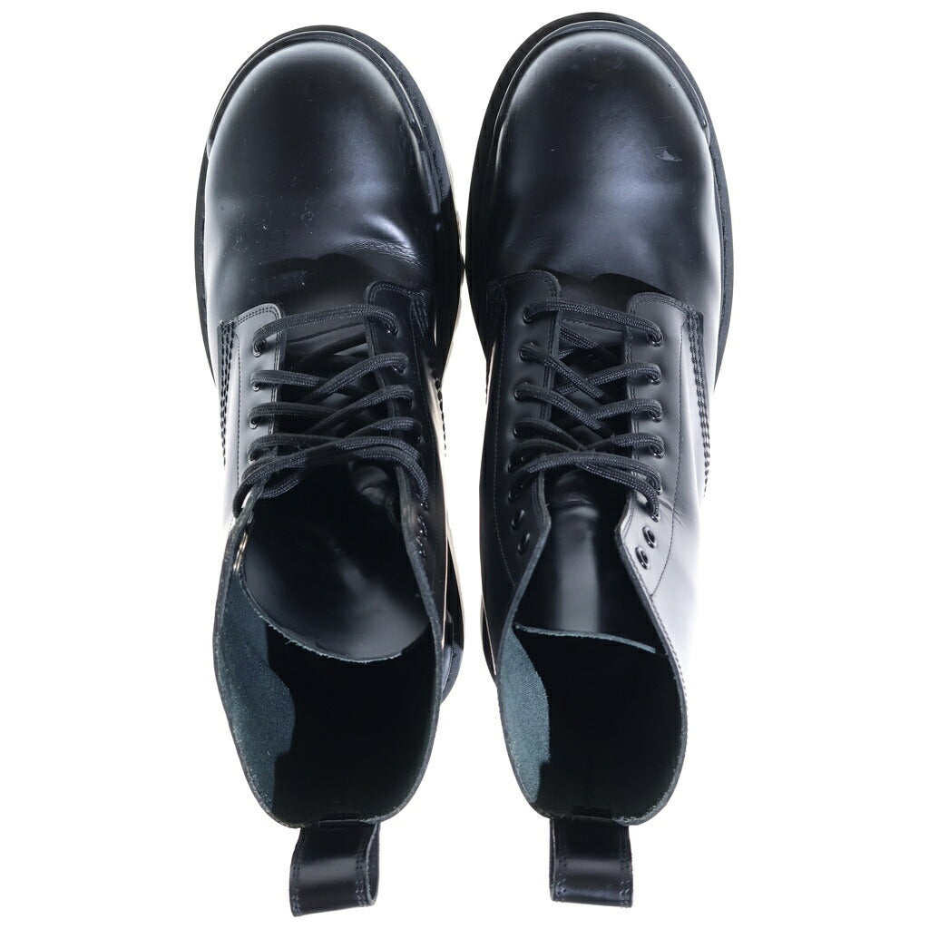 BALENCIAGA(バレンシアガ) STRIKE LACE-UP BOOTS ストライク ロゴデザイン レースアップミドルブーツ ブラック
