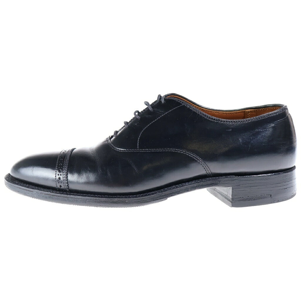 Alden(オールデン) 901 STRAIGHT TIP BAL OXFORD パンチドキャップトゥ レザー ドレスシューズ 革靴 ブラック