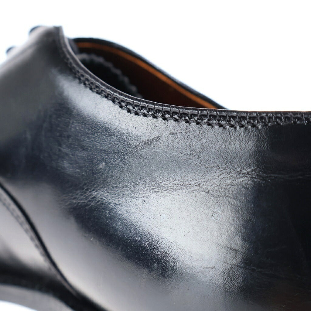 Alden(オールデン) 901 STRAIGHT TIP BAL OXFORD パンチドキャップトゥ レザー ドレスシューズ 革靴 ブラック